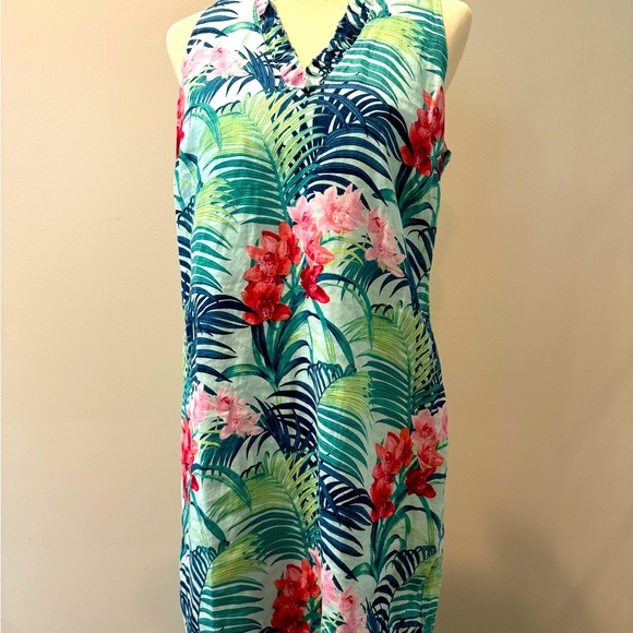 Tommy Bahama Florida Fauna Ruffle Dress - Picture 4 of 7